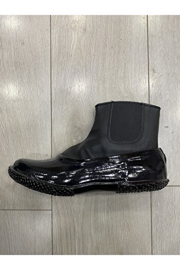 Brs Derby Kırmızı Astarlı Lastik Ayakkabı Deri Mest 2’li Set
