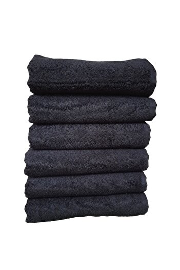 Elmira Textile 6-пакетний набір мікрофібрових рушників для рук та обличчя, що не залишають фарбу, для спорту та перукарні, 50x90