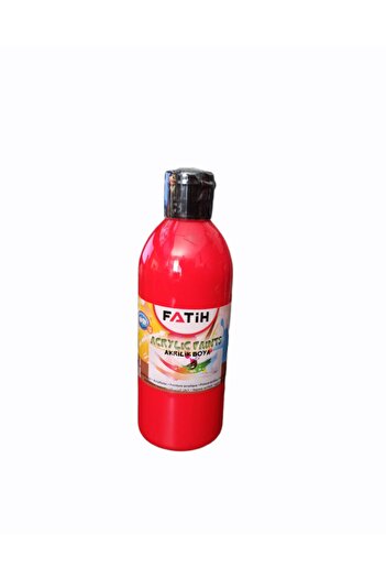 Fatih 250 Ml Akrilik Boya Kırmızı