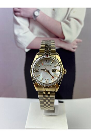 Quantum Baguette Stone Women's Wristwatch - 30mm, 5 Atm, Waterproof
