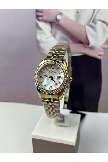 Quantum Baguette Stone Women's Wristwatch - 30mm, 5 Atm, Waterproof