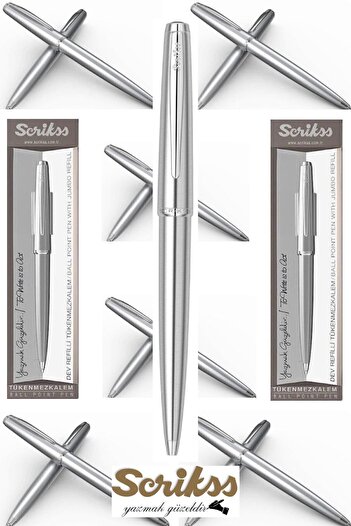 Scrikss 78m Ballpoint Pen Chrome 1 Piece