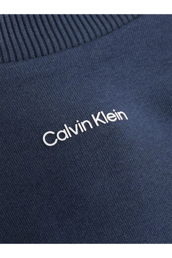 Calvin Klein Comfortable Men's Blue Sweatshirt - Long Sleeve, Brand Logo K10K 112870 -Ppk