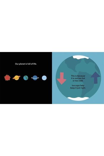 Kolektif Kitap Eco Baby: Ice Caps| 0-3 Years Old Children's Illustrated English Book