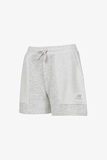New Balance Nb Γυναικείο σορτς Lifestyle σε μπεζ χρώμα - Wns1357-snw