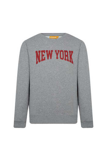 Superfly Men Sweat Erkek Gri Sweatshirt 23228-8