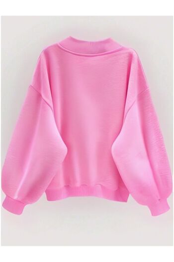 MOONBULL V-Neck Oversize Women's Sweatshirt