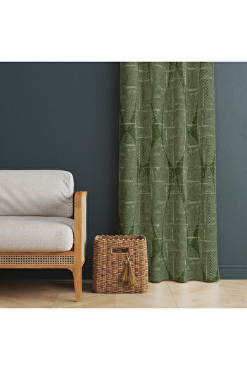 MUN HOME Digital printed backdrop curtain single wing 140 x 260 cm Edge Folded Stitched