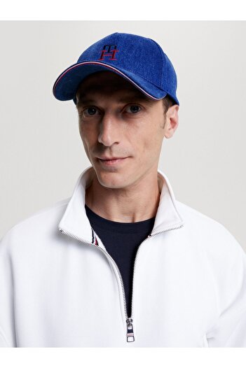 Tommy Hilfiger TH MONO CORPORATE CAP DENIM