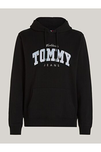 Tommy Hilfiger TJM REG NY - Университетски суичър с качулка