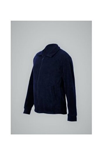 GÜN&AY TEKSTİL Διορθώστε το Unisex Navy Blue Fleece Coat