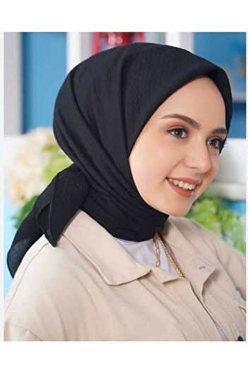 HAR-UM Ticaret Hijab Women Mio Cazz Κασκόλ Μαύρο