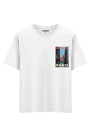 Mounte Bianca Unisex Paris - Μπλουζάκι Oversize