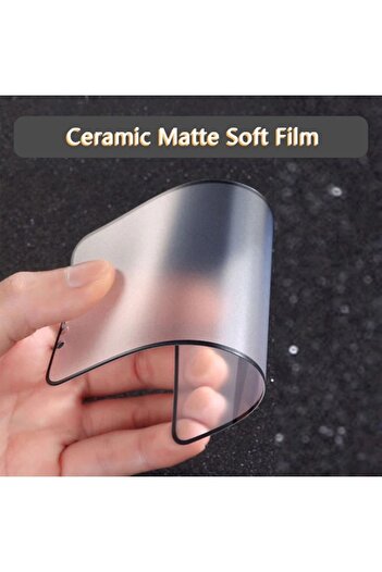 Fibaks Xiaomi Redmi 12 - Matte Ceramic Flexible and Unbreakable Nano Glass Protection