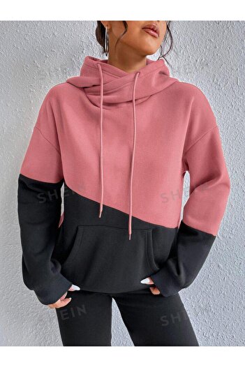 Machetta Unisex  İki Renk  Oversize Kışlık Kapüşonlu  Sweatshirt Hoodie