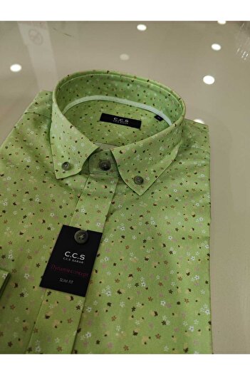Sarar CCS Sarar Elisa Baskı Desen Slimfit Gömlek