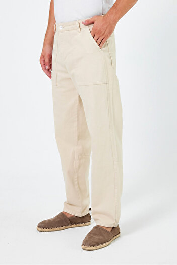 Tarz Cool Men's Baggy Jean Straight Trousers