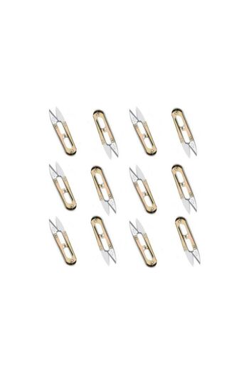 Golden Eagle Tc-805 Thread Cleaning Scissors Metal 12 Pieces