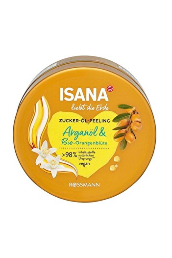 ISANA Vücut Peelingi - Doğayı Sev Argan Yağ - 230 gr