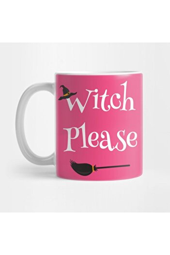 TatFast Halloween Witch Please Mug, Gift, Dowry, Presentation Holder