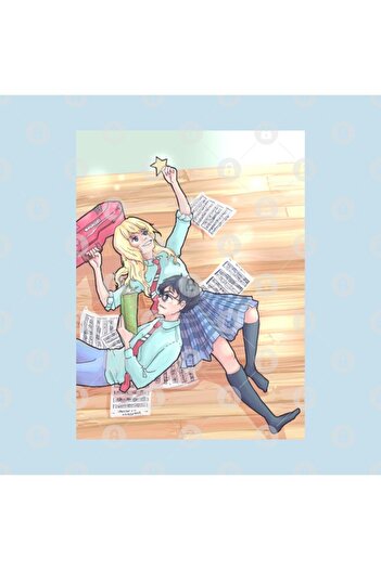 TatFast Kaori And Kousei - كوب Lie In April، هدية، مهر، عرض