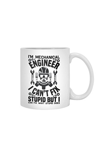 Fizello هدية ميكانيكية من Engineer Crafts، كوب أبيض، هدية، مهر، حامل عرض