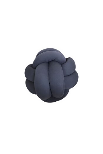 ÖrgüYastik Smoked Knitted Ball Pillow