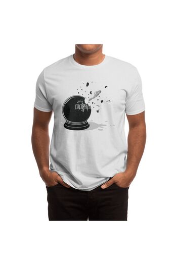 Fizello Beyond The Globe Unisex Біла футболка
