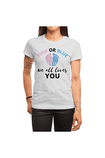 Fizello Pink and Aged T-Shirt for Men and Women - Baby Gender Reveal Ideas