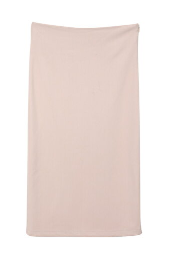 Quzu Midi Skirt Beige