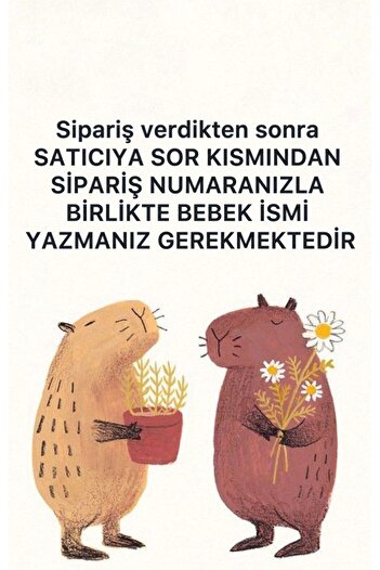 mogokids Objeli bebek anı küpü seti tam set bebek dekor