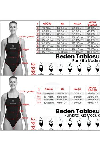 FUNKİTA Funkita Summer Swirl Girl's Bikini Set - Bottom and Top Set