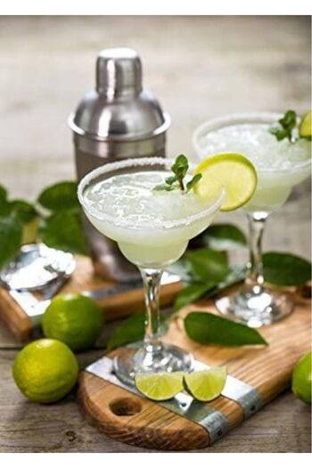 Paşabahçe Capri Margarita Cocktail Soft Drink Glass - 2 Pcs Multi-Purpose Presentation Glass