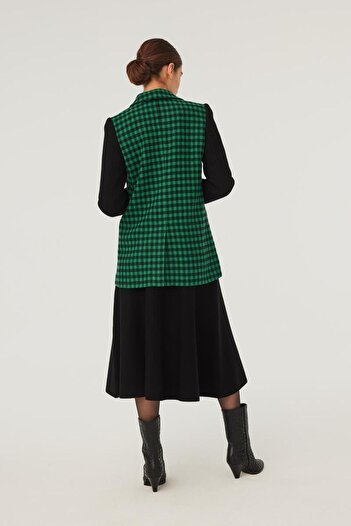 Exquise Men's Collar Patterned Jacket