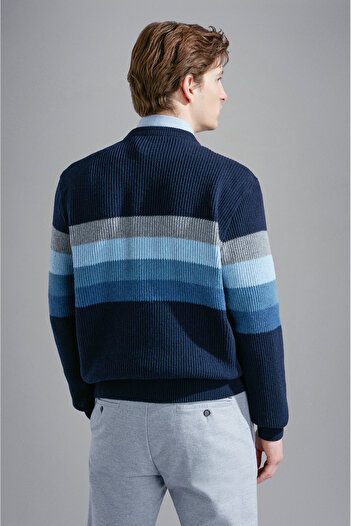 PAUL&SHARK MEN'S KNITTED ROUNDNECK C.W. WOOL