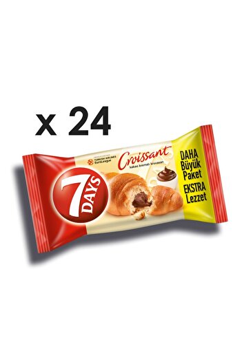 7DAYS 24-Piece Croissant with Cocoa Cream 72 Gr