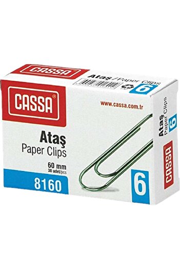 Cassa 8160 No:6 Paper Clip 60 Mm