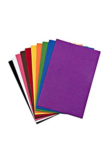 Nova Color 20x30 Cm Adhesive Felt 10 Colors K.e