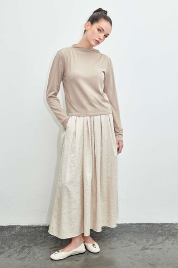 Hooopstore Mink Crop Top - Επενδυμένο