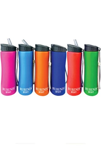 Rubenis Rcm-04 500ml Ince Gövde Çelik Matara Kırmızı 1 Adet
