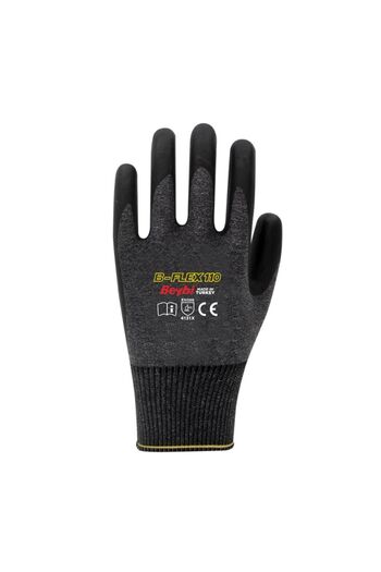 Beybi B-Flex110 Lycra Nitrile Work Gloves 12 Pairs 10 Size