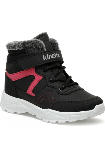 Kinetix Form Hı Siyah - Neon Fuşya Kız Çocuk Bilekli Sneaker Outdoor Bot