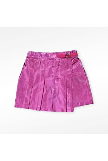 CRAX Shiny Leather Shorts Skirt 4-10 Years April 23 Show Special Day Skirt