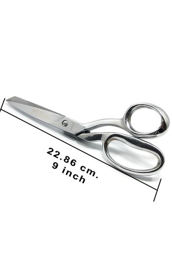 MERZE 9" Number Chrome Plated Regula Scissors