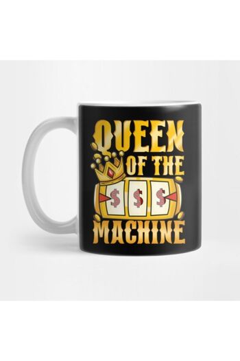 TatFast Womens Queen Of The Slot Machine Product Vegas Casino Gambling Mug