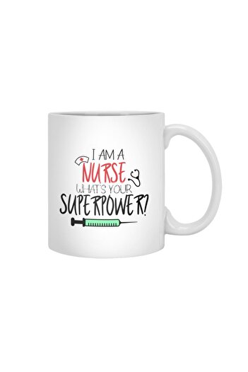 Fizello White Mug - Nurse Funny Quote Gift Birthday Christmas Saying