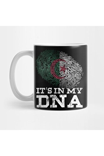 TatFast كوب علم ألجيريا هدية عربية ألبانية من "It's In My Dna