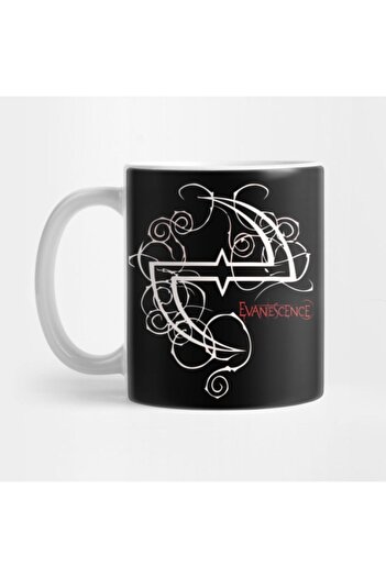 TatFast كوب Evanescence Rock، هدية، مهر، حامل عرض
