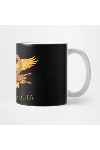 TatFast History Of Ancient Rome Spqr Roman Eagle Roma Invicta Mug