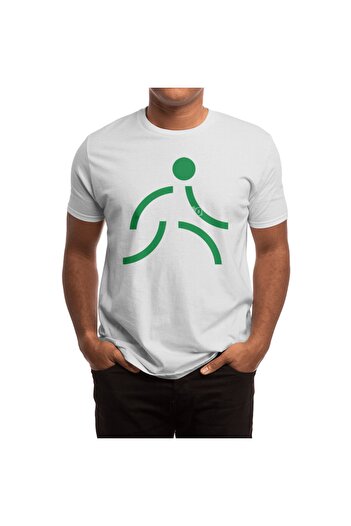 Fizello Для чоловіків та жінок A Good Day To Run Unisex Біла футболка